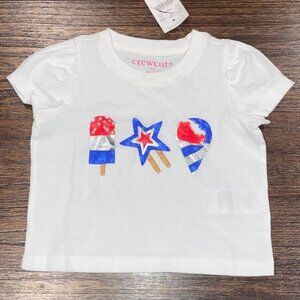 NWT Crewcuts Toddler Girls' Sz 12-18 Months Summer Treats Graphic Tee